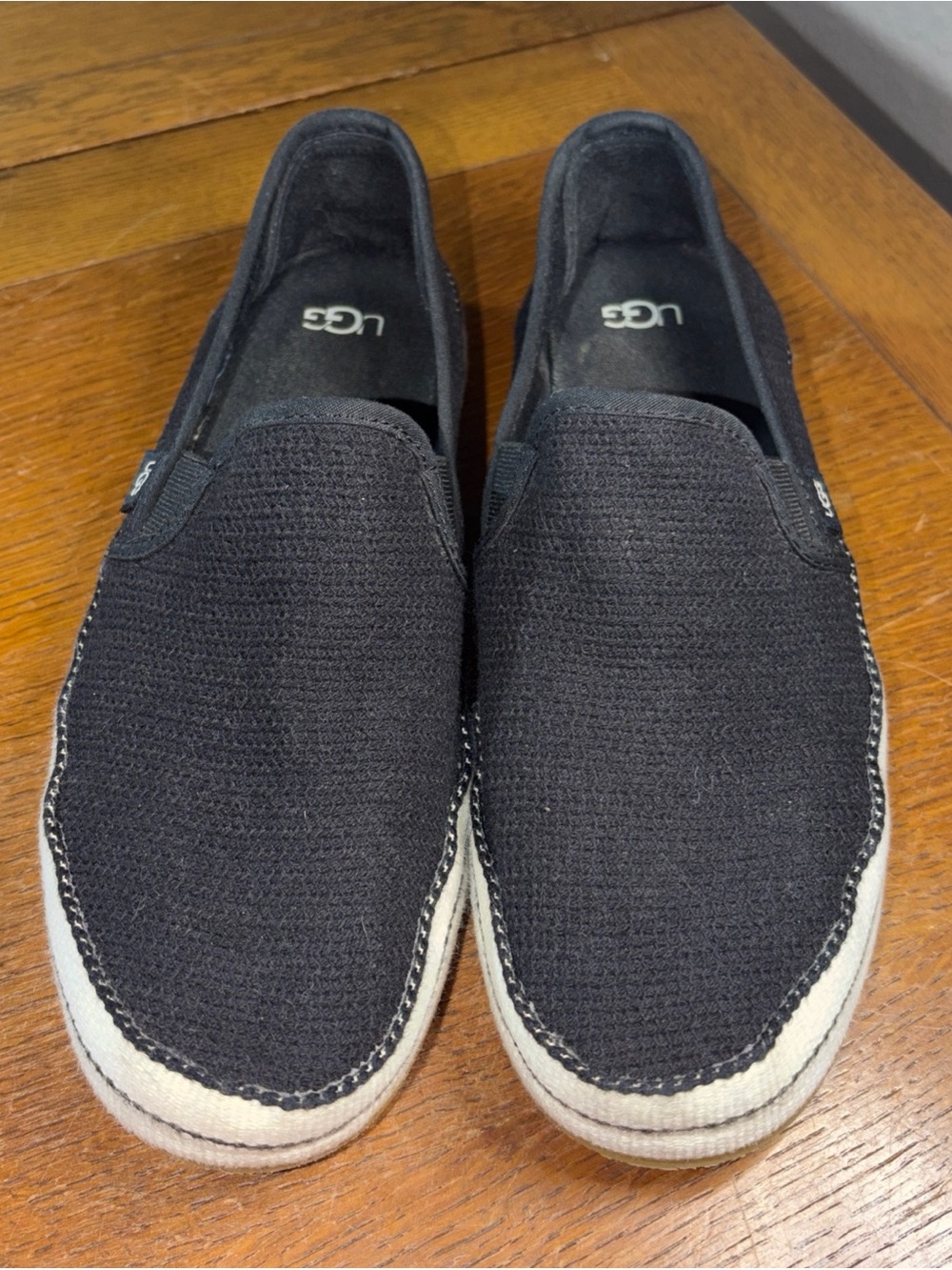 UGG Women's BREN Cotton Mesh Black Slip On Sneakers Size 9